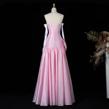 Load image into Gallery viewer, Sharon Said Women' s Elegant Evening Party Dress with Gloves 2026 Simple Wedding Birthday Prom Gowns with Bow SF167 Customized
