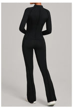 Load image into Gallery viewer, New Gym Yoga Outfit for Women Zipper Long Sleeve Fitness Suit Daily Casual Running Fitness Sportswear Two-Piece Sets Coat+Pants

