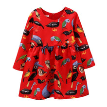 Load image into Gallery viewer, Printed Flower Casual Girls Dress
