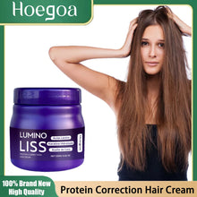 Load image into Gallery viewer, Keratin Hair Straightening Cream Reduce Dry Frizzy Damaged Hair Care Restore Soft Smooth Shiny Moisturizing Hair Conditioner

