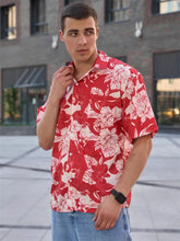 Load image into Gallery viewer, Floral 3D Print Casual Shirt

