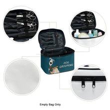 Load image into Gallery viewer, Zipper Pet Grooming Storage Bag, Portable Waterproof Dog Cat Accessory Box for Home Travel, Multifunctional Organizer for Pet Gr
