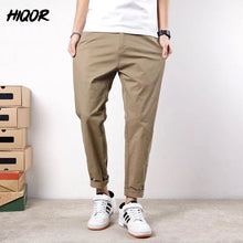 Load image into Gallery viewer, Korean Casual Elastic Cargo Pants
