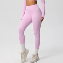 Load image into Gallery viewer, Yoga Leggings High Waist Naked Feeling Leggings Women Fitness Running Yoga Pants Energy Gym Tight Leggings Casual Workout Leggin

