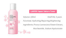 Load image into Gallery viewer, 9pcs Facial Products Kit Sakura Skin Care Set Facial Cleanser Face Cream Sunscreen Facial Mask Eye Cream Korean Skincare Product
