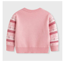 Load image into Gallery viewer, Winter Cartoon Knit Kids Pullover Sweater
