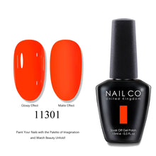Load image into Gallery viewer, NAILCO 2025 Hot 15ML Gel Nail Polish Nails Semi-permanent UV Varnish High Quality Glass Bottle Nail Art Polish For Manicure
