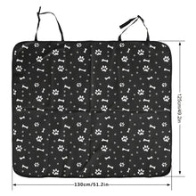 Load image into Gallery viewer, 1pc Black Waterproof Pet Car Seat Cover Cushion Rear Seat Protection Pad for Dogs And Cats Safe Travel Accessories
