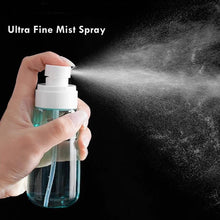 Load image into Gallery viewer, Travel Spray Bottle, Mini Refillable Small Spray Bottles with Fine Mist Nozzle for Hair Face Water Alcohol Plants, 1pcs 30ml
