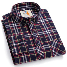 Load image into Gallery viewer, Classic Cotton Plaid Casual Shirt
