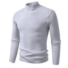 Load image into Gallery viewer, Striped Mock Neck Pullover
