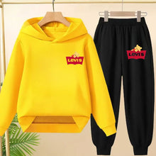Load image into Gallery viewer, Kids Hooded Sportswear Set
