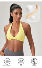 Load image into Gallery viewer, Sports Yoga Bra for Women Halter Neck with Stylish Back Design Sexy Gym Bra for Running Fitness Sports Bras
