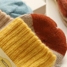 Load image into Gallery viewer, Cozy Patchwork Winter Sock Set
