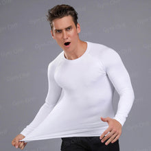 Load image into Gallery viewer, Gym Fitness T Shirt Men's Short Sleeve Summer Boxing Jersey Legging Men Rashguard Compression Pants Quick Dry Tight T-Shirts Men
