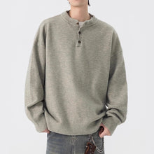Load image into Gallery viewer, Knitted Sweater Men's Spring and Autumn Loose Casual Hoodie
