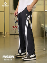 Load image into Gallery viewer, RIGORER 2026 New Straight Joggers Men Jogging Sweatpants Sportswear Knit Tracksuit Sports Pants Trousers Wide Leg Clothing
