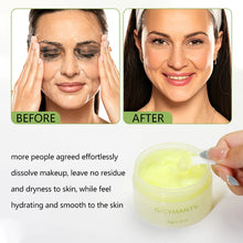 Load image into Gallery viewer, Makeup remover cream deeply cleanses the face, eyes, and lips with a gentle and non irritating makeup remover oil
