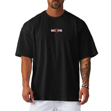 Load image into Gallery viewer, Men's Running T-Shirts Oversized Loose Sports Half Sleeve T Shirts Summer Mesh Quick Dry Fitness Workout Just Gym Clothing
