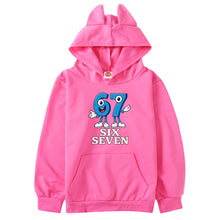 Load image into Gallery viewer, Kids Cat Ears Cartoon Hoodie
