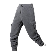 Load image into Gallery viewer, Men's Joggers Pants Loose Drawstring Long Pants Men Multi-pocket Sweatpants Casual Cargo Trousers For Men Fitness
