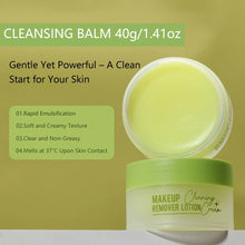 Load image into Gallery viewer, Makeup remover cream deeply cleanses the face, eyes, and lips with a gentle and non irritating makeup remover oil
