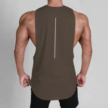 Load image into Gallery viewer, Men's Gym Clothing Summer Casual Tank Top Bodybuilding Sleeveless Shirt Sports Quick Dry Fitness Vest Workout Running Undershirt
