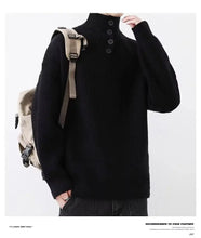 Load image into Gallery viewer, Sweater Men's Winter Turtleneck Base Layer Warm Thickened Wool Pullovers
