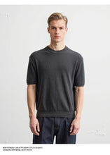 Load image into Gallery viewer, Knitted Smart Casual Tee Men
