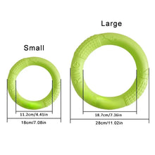 Load image into Gallery viewer, Dog Toys Pet Flying Discs EVA Dog Training Ring Puller Resistant Toys For Dogs Floating Puppy Bite Ring Toy Interactive
