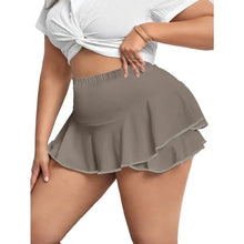Load image into Gallery viewer, Plus Size 1XL-5XL Women's Skirts Sexy Pleated Home Skirts Skirts with leggings Solid color skirts
