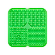 Load image into Gallery viewer, Pet Lick Silicone Mat Dogs Pet Slow Food Plate for Dog Bathing Distraction Silicone Dog Sucker Food Training Dog Feeder Supplies
