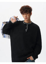 Load image into Gallery viewer, Korean Button Knit Pullover
