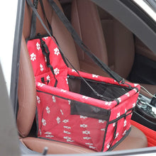 Load image into Gallery viewer, Pet Dog Car Carrier Seat Bag Waterproof Basket Folding Hammock Pet Carriers Bag For Small Cat Dogs Safety Travelling Mesh
