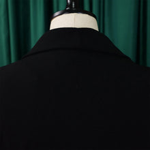 Load image into Gallery viewer, Pleated Notched Collar Midi Dress
