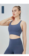 Load image into Gallery viewer, New Summer Sexy Sports Bras Women Fitness Vest Sports Top Cross Back Yoga Bra Running Fitness Breathable Shockproof Yoga Bra
