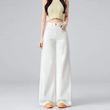 Load image into Gallery viewer, Women's Lightweight Wide Leg Straight-Leg Jeans Stylish and Comfortable Denim Pants for Effortless Fashion Summer Thin Trousers
