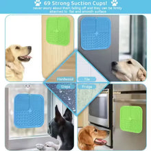 Load image into Gallery viewer, Pet Lick Silicone Mat Dogs Pet Slow Food Plate for Dog Bathing Distraction Silicone Dog Sucker Food Training Dog Feeder Supplies
