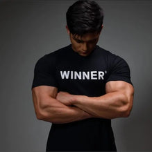 Load image into Gallery viewer, Men Muscle Shirt Slim Fit Bodybuilding Tshirt Men Workout Fitness Shirts Top Tees
