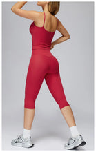 Load image into Gallery viewer, Yoga Set 2PCS Women Sportswear Workout Clothes Seamless Athletic Wear Gym Legging Fitness Bra Crop Top Long Sleeve Sports Suits
