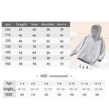 Load image into Gallery viewer, Bright Zip Casual Kids Hoodie

