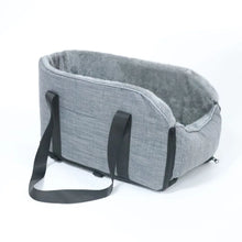 Load image into Gallery viewer, Safe Travel Pet Car Seat with Detachable Armrest Pillow Lift Seat Safety Buckle and Central Control Fo Dogs Cats Pet Supplies
