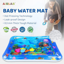 Load image into Gallery viewer, Water Sensory Play Mat Thickened Inflatable Water Mat For Cat And Dog Pet Playmat With Fish Sea Ocean Theme Sensory Toy Water

