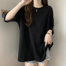 Load image into Gallery viewer, Loose Korean Casual Tee Women
