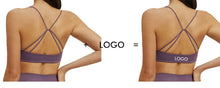 Load image into Gallery viewer, Yoga Set - Backless Bra + Cross Waist Wide Leg Pants Fitness Suit, Jogging Tracksuit Active Wear Workout Loungewear Sports Gym
