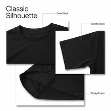 Load image into Gallery viewer, Women T-Shirts Spanish Paciencia Agotada Bateria 1% Low Battery Funny Slogan Print T Shirt Humor Graphic Short Sleeve Tee Tops
