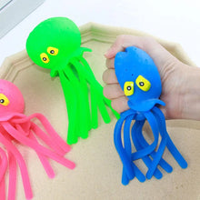 Load image into Gallery viewer, Baby Bath Toys Sponge Water Absorbing Octopus Squeezing Stress Relief Toys Summer Swimming Play Water Bath Toy for Children
