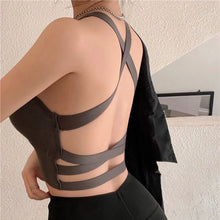 Load image into Gallery viewer, Sexy Sports Bra Yoga Bra Fitness Top Women Seamless High Impact Sports Bra Sports Underwear Push-Up Bra Sportswear Bralette
