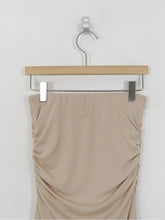 Load image into Gallery viewer, Shirred Satin High Waist Midi
