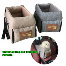 Load image into Gallery viewer, Pet Dog Car Seat Bed Car Central Seat Cat Dog Travel Portable Carrier for Safety Bag Dog Pet Accessories 펫 여행 고양이 개 좌석 침대 운송
